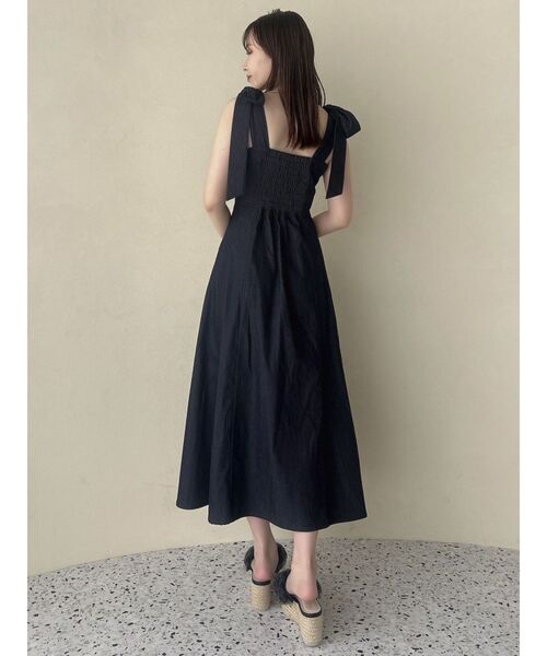 dazzlin（ダズリン）の「ショルダーリボンアソートワンピース（ワンピース・レディース・ブルー/インディゴブルー/ピンク・SMALL/MEDIUM）」の15枚目の写真