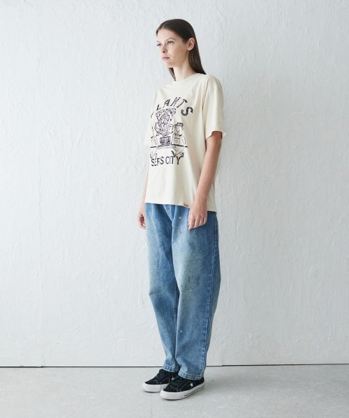 rehacer（レアセル）の「rehacer : Plant Company Fade CS / プラント カンパニー フェイド カットソー（Tシャツ/カットソー・メンズ・スミクロ/アイボリー/ネイビー・LARGE/X-LARGE/SMALL/MEDIUM）」の11枚目の写真