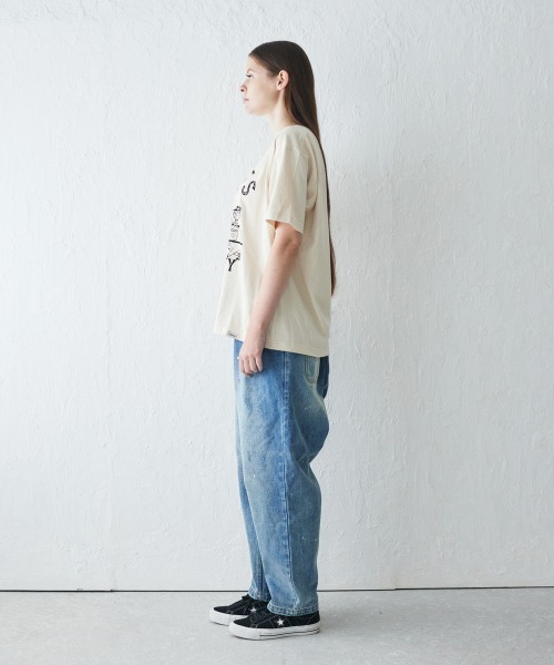 rehacer（レアセル）の「rehacer : Plant Company Fade CS / プラント カンパニー フェイド カットソー（Tシャツ/カットソー・メンズ・スミクロ/アイボリー/ネイビー・LARGE/X-LARGE/SMALL/MEDIUM）」の12枚目の写真