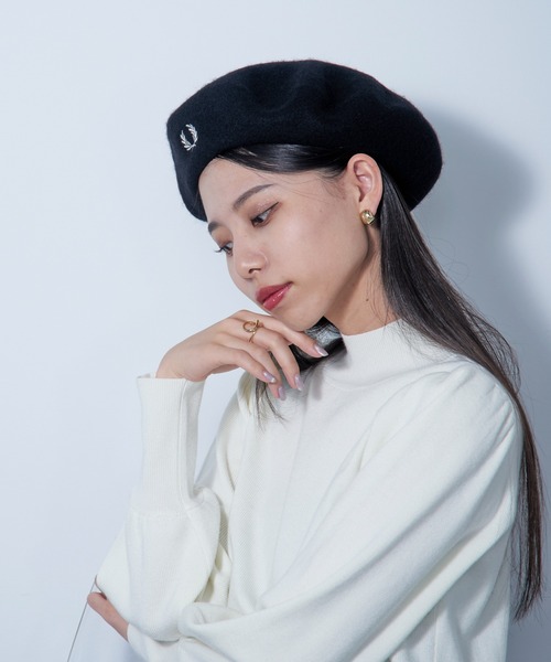 フレッドペリー ベレー帽 FRED PERRY（フレッドペリー）の「Beret（ハンチング/ベレー帽