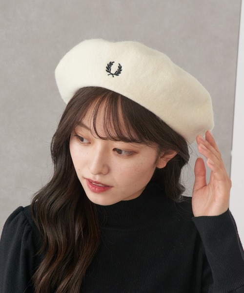 FRED PERRY ベレー帽 FRED PERRY（フレッドペリー）の「【FRED PERRY】BERET フレッドペリー
