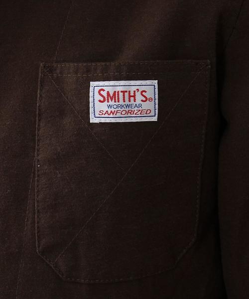 coen(コーエン)の「SMITH別注起毛ショップコート(その他アウター・メンズ・オリーブ/ダークブラウン・LARGE/X-LARGE/SMALL/MEDIUM)」の15枚目の写真