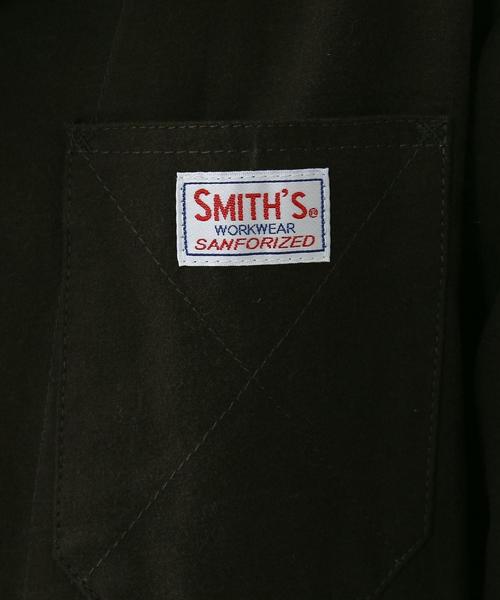 coen(コーエン)の「SMITH別注起毛ショップコート(その他アウター・メンズ・オリーブ/ダークブラウン・LARGE/X-LARGE/SMALL/MEDIUM)」の4枚目の写真