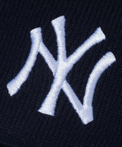 DISCOAT(ディスコート)の「NEWERA MLB BC KNIT COTTON CAP(ニットキャップ/ビーニー・メンズ・アイボリー/ベージュ/ブラック・FREE)」の5枚目の写真