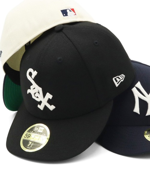 NEW ERA（ニューエラ）の「ニューエラキャップ LP59FIFTY MLB ONSPOTZ別注（キャップ・メンズ・ネイビー/ベージュ/ブラック系/ホワイト系その他/ブラック/ブラック系2/ブラック系1/ホワイト・7/7 1/8/7 1/4/7 3/8/7 1/2/7 5/8/7 3/4）」の6枚目の写真