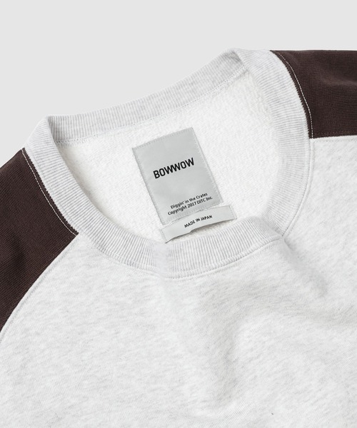 BOW WOW(バウワウ)の「FREEDOM SLEEVE SWEATSHIRTS(スウェット・メンズ・グレー系その他・L/XL/XXL)」の3枚目の写真