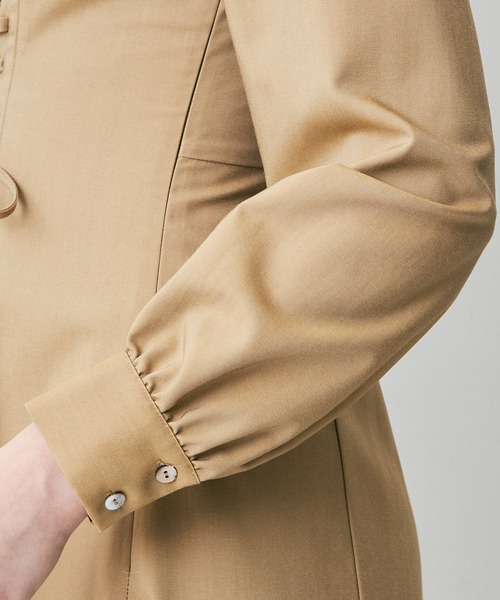 DEICY（デイシー）の「レースアップフレアワンピース（ワンピース・レディース・ベージュ/ライトベージュ/ライトブルー・FREE）」の13枚目の写真