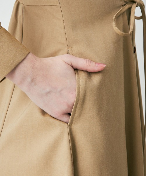 DEICY（デイシー）の「レースアップフレアワンピース（ワンピース・レディース・ベージュ/ライトベージュ/ライトブルー・FREE）」の16枚目の写真