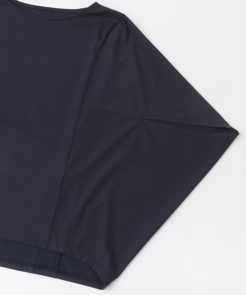 URBAN RESEARCH ROSSO WOMEN（アーバンリサーチ　ロッソ）の「ボートネック5分袖ドルマンプルオーバー（Tシャツ/カットソー・レディース・ベージュ/ネイビー/グレー/ホワイト・FREE）」の22枚目の写真