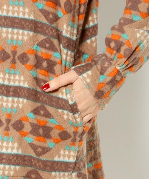 Another Edition（アナザーエディション）の「Another Edition×binduネルネイティブワンピース/BCAE×bindu NEL NTV OP◆（ワンピース・レディース・ブラウン/ネイビー・フリー）」の3枚目の写真