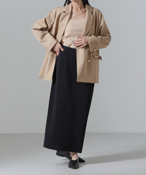 NANO universe（ナノユニバース）の「総針ニットスカート（スカート・レディース・ブラック/ライトブラウン/グレー系その他4・FREE）」の12枚目の写真