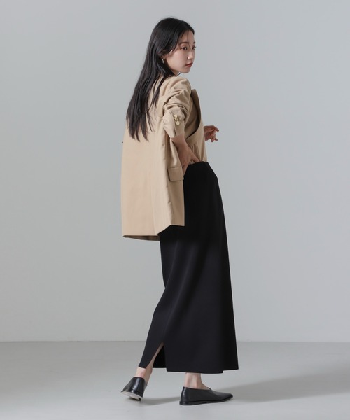 NANO universe（ナノユニバース）の「総針ニットスカート（スカート・レディース・ブラック/ライトブラウン/グレー系その他4・FREE）」の15枚目の写真