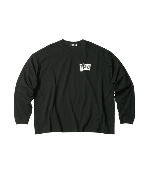 IPD(アイピーディー)の「【IPD】WEDGE LS / ウェッジロングスリーブ(Tシャツ/カットソー・メンズ・ホワイト/ブラック・X-LARGE/LARGE/MEDIUM)」の1枚目の写真