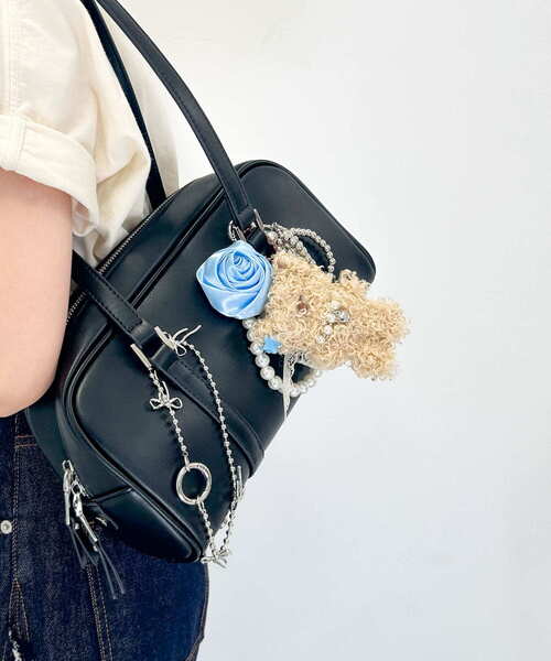 SMELLY(スメリー)の「モールドールキーチェーンキット(キーホルダー・レディース・ブラック/ホワイト/オートミール・-)」の16枚目の写真