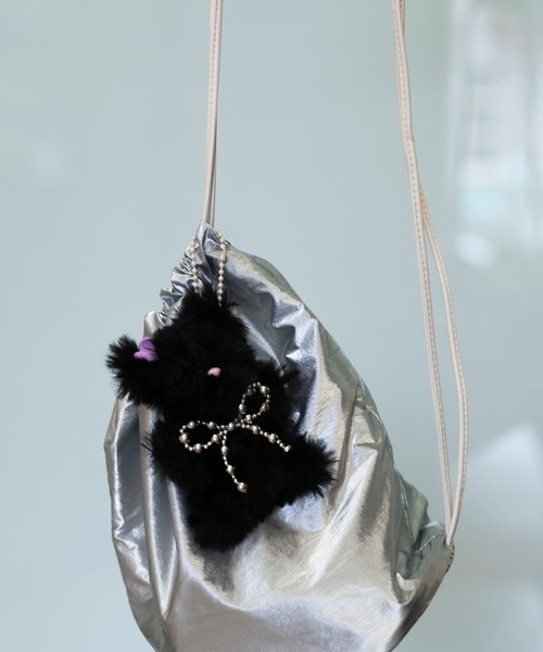 SMELLY(スメリー)の「モールドールキーチェーンキット(キーホルダー・レディース・ブラック/ホワイト/オートミール・-)」の12枚目の写真