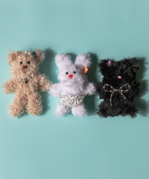 SMELLY(スメリー)の「モールドールキーチェーンキット(キーホルダー・レディース・ブラック/ホワイト/オートミール・-)」の8枚目の写真