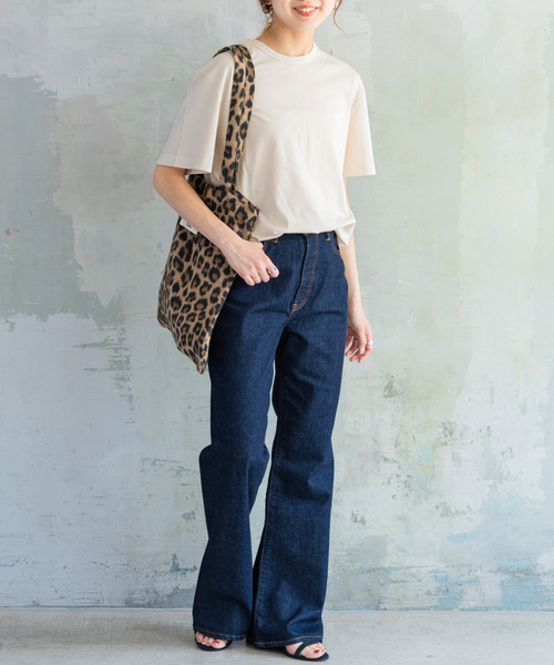 Spick & Span(スピックアンドスパン)の「Uhr / ウーア * Spick & Span 別注LEOPARD Tote Bag(トートバッグ・レディース・グレー/ブラウン・FREE)」の12枚目の写真