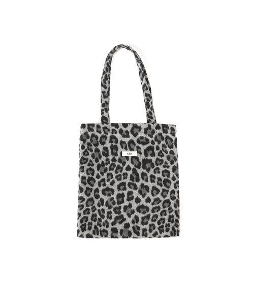 Spick & Span(スピックアンドスパン)の「Uhr / ウーア * Spick & Span 別注LEOPARD Tote Bag(トートバッグ・レディース・グレー/ブラウン・FREE)」の9枚目の写真