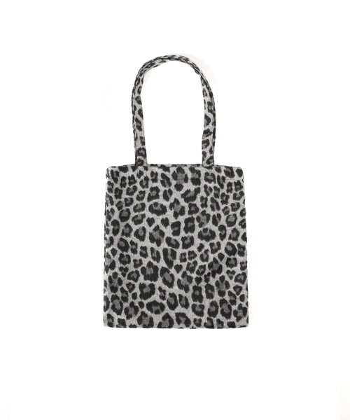Spick & Span(スピックアンドスパン)の「Uhr / ウーア * Spick & Span 別注LEOPARD Tote Bag(トートバッグ・レディース・グレー/ブラウン・FREE)」の8枚目の写真