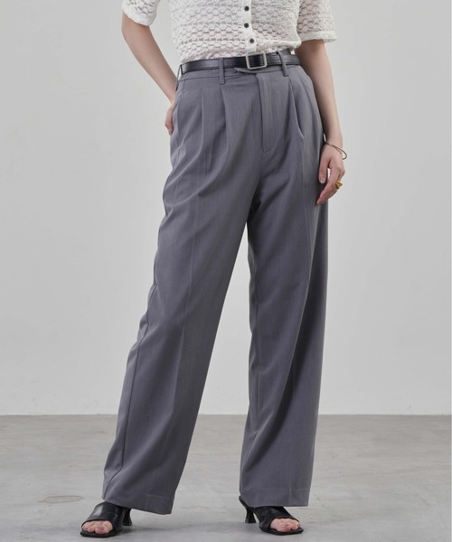 ツータックストレートパンツ（スラックス）｜1chaku.（イッチャク）の
