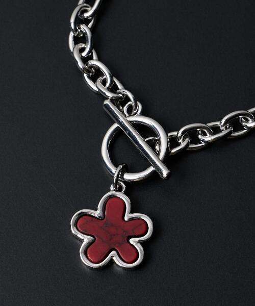 WEGO（ウィゴー）の「WEGO/変型ストーンブレス（ブレスレット・メンズ・レッド/ブラック系その他/グリーン・FREE）」の12枚目の写真