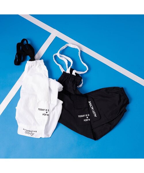 algy（アルジー）の「【ACTIVE】サス付きカーゴパンツ（カーゴパンツ・キッズ・オフホワイト/ブラック・XX-SMALL/X-SMALL/MEDIUM/SMALL）」の10枚目の写真