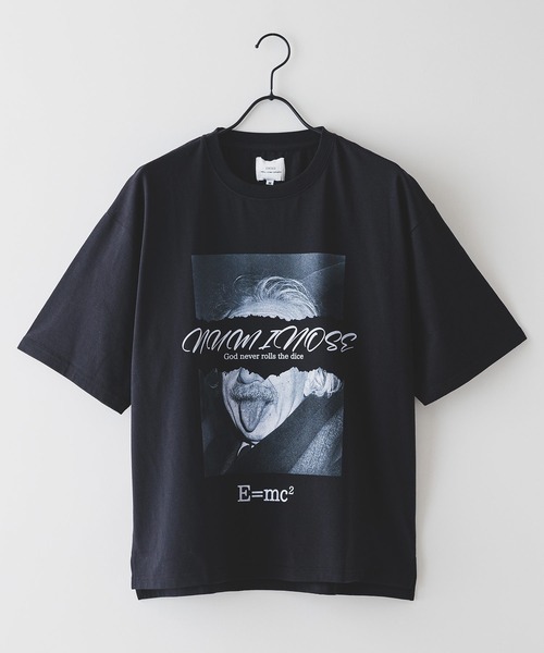 UNIIT(ユニット)の「Einstein +mosaic Tee(Tシャツ/カットソー・メンズ・ホワイト/ブラック/グレー・SMALL/MEDIUM/LARGE/X-LARGE)」の5枚目の写真