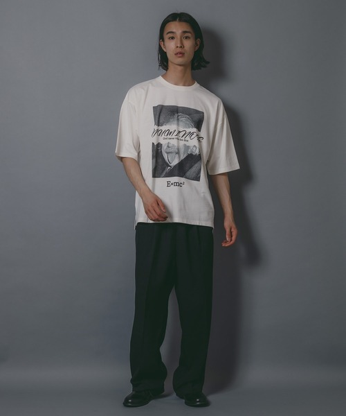 UNIIT(ユニット)の「Einstein +mosaic Tee(Tシャツ/カットソー・メンズ・ホワイト/ブラック/グレー・SMALL/MEDIUM/LARGE/X-LARGE)」の19枚目の写真