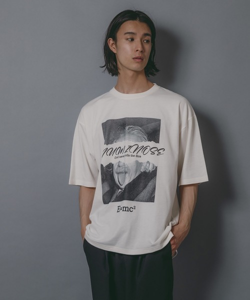 UNIIT(ユニット)の「Einstein +mosaic Tee(Tシャツ/カットソー・メンズ・ホワイト/ブラック/グレー・SMALL/MEDIUM/LARGE/X-LARGE)」の20枚目の写真