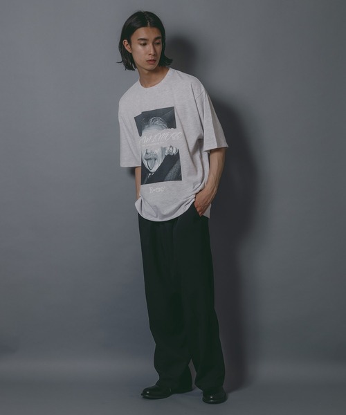 UNIIT(ユニット)の「Einstein +mosaic Tee(Tシャツ/カットソー・メンズ・ホワイト/ブラック/グレー・SMALL/MEDIUM/LARGE/X-LARGE)」の12枚目の写真