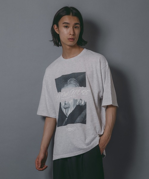 UNIIT(ユニット)の「Einstein +mosaic Tee(Tシャツ/カットソー・メンズ・ホワイト/ブラック/グレー・SMALL/MEDIUM/LARGE/X-LARGE)」の15枚目の写真
