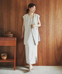 le.coeur blanc | バックシアージレセットアップドレス(ドレス)