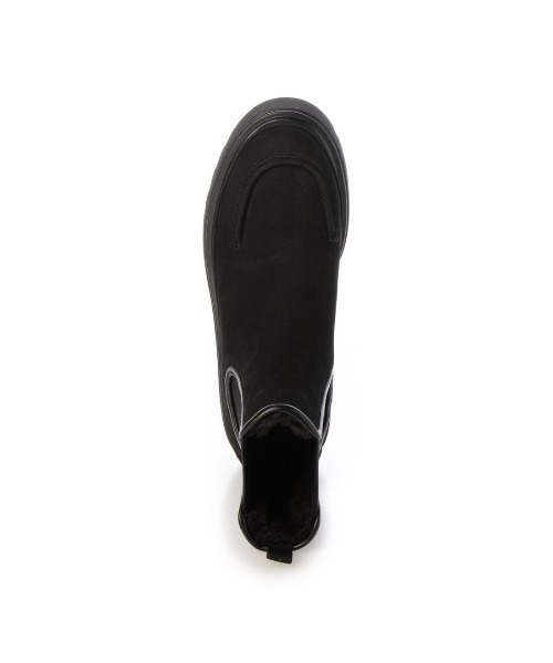 Mode et Jacomo（モードエジャコモ）の「厚底サイドゴアブーツ（ブーツ・レディース・クリーム/ブラック/ブラック系その他4・22.5cm/23cm/23.5cm/24cm/24.5cm）」の7枚目の写真