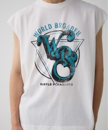 AZUL by moussy | グラフィックノースリーブトップス(タンクトップ)