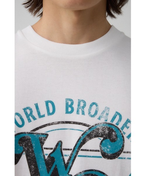 AZUL by moussy(アズールバイマウジー)の「グラフィックノースリーブトップス(タンクトップ・メンズ・オフホワイト/ダークパープル/ライトブラック・FREE)」の10枚目の写真