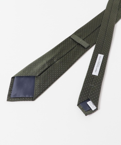 URBAN RESEARCH DOORS（アーバンリサーチドアーズ）の「LIFE STYLE TAILOR　24AW国内生地タイドット1（ネクタイ・メンズ・ネイビー/グレー/グリーン・-）」の7枚目の写真