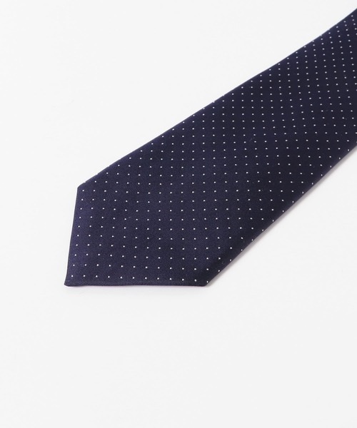 URBAN RESEARCH DOORS（アーバンリサーチドアーズ）の「LIFE STYLE TAILOR　24AW国内生地タイドット1（ネクタイ・メンズ・ネイビー/グレー/グリーン・-）」の8枚目の写真