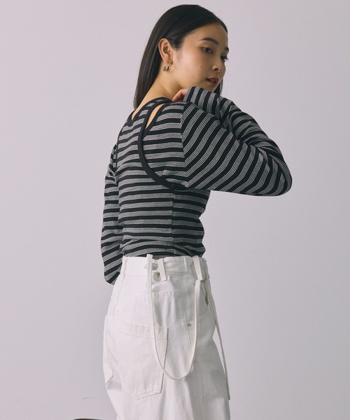 mille(ミレー)の「【Miller】<別注>PackTee(Tシャツ/カットソー・レディース・ブラック/ブラウン/ピンク・フリー)」の5枚目の写真