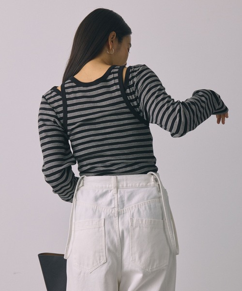 mille(ミレー)の「【Miller】<別注>PackTee(Tシャツ/カットソー・レディース・ブラック/ブラウン/ピンク・フリー)」の6枚目の写真