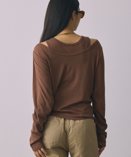 mille(ミレー)の「【Miller】<別注>PackTee(Tシャツ/カットソー・レディース・ブラック/ブラウン/ピンク・フリー)」の21枚目の写真
