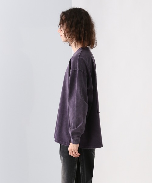 HARE(ハレ)の「VINTAGEライクプリントカットソー(HARE)(Tシャツ/カットソー・メンズ・ブラック/ブルー/グレー/パープル・SMALL/MEDIUM)」の5枚目の写真