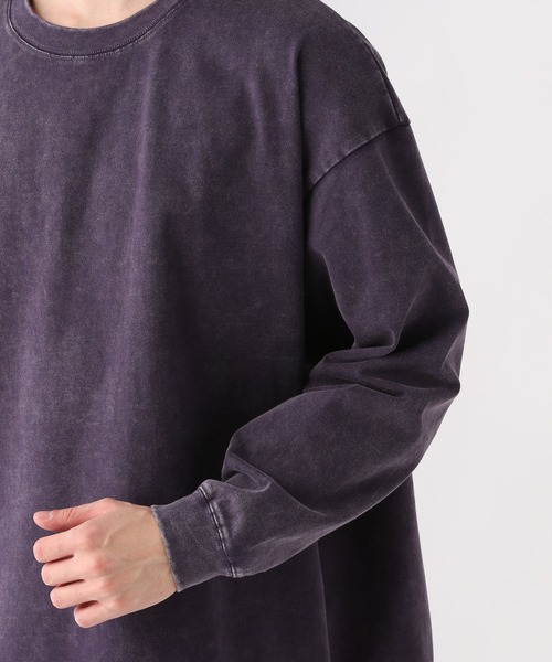 HARE(ハレ)の「VINTAGEライクプリントカットソー(HARE)(Tシャツ/カットソー・メンズ・ブラック/ブルー/グレー/パープル・SMALL/MEDIUM)」の9枚目の写真