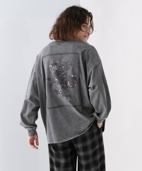 HARE(ハレ)の「VINTAGEライクプリントカットソー(HARE)(Tシャツ/カットソー・メンズ・ブラック/ブルー/グレー/パープル・SMALL/MEDIUM)」の21枚目の写真