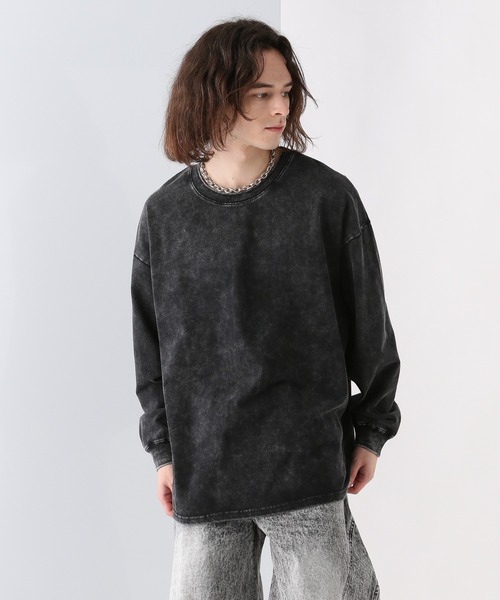 HARE(ハレ)の「VINTAGEライクプリントカットソー(HARE)(Tシャツ/カットソー・メンズ・ブラック/ブルー/グレー/パープル・SMALL/MEDIUM)」の14枚目の写真
