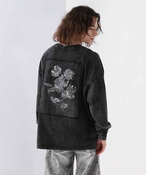 HARE(ハレ)の「VINTAGEライクプリントカットソー(HARE)(Tシャツ/カットソー・メンズ・ブラック/ブルー/グレー/パープル・SMALL/MEDIUM)」の15枚目の写真