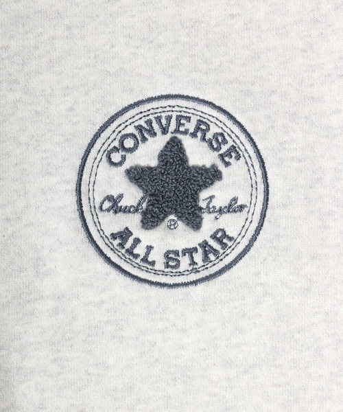 CONVERSE(コンバース)の「CONVERSE/コンバース 裏毛 スウェット ワンポイントサガラ刺繍 プルオーバーパーカー レディース メンズ トレーナー(パーカー・レディース・ブラック/グレー系その他/アッシュグレー/グレイッシュブルー/ベージュ/グリーン・M/L/LL)」の19枚目の写真