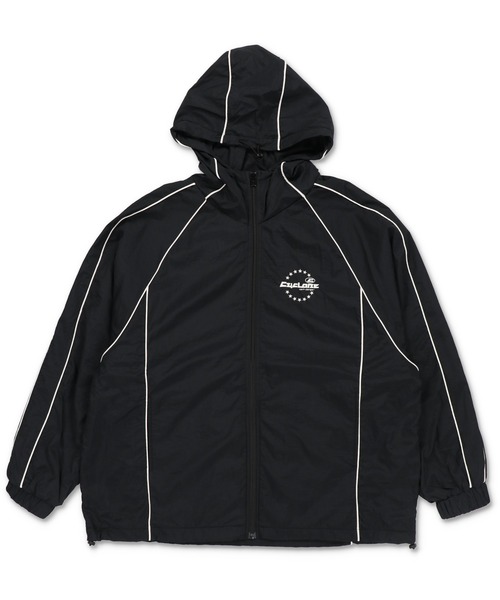 SPINNS（スピンズ）の「ストリート＆グランジ/ナイロンジャケット パイピング（ナイロンジャケット・メンズ・ネイビー/ブラック/グレー・ONESIZE）」の4枚目の写真