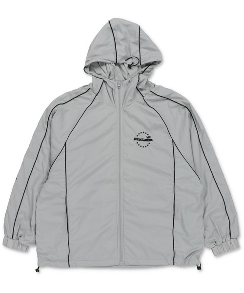 SPINNS（スピンズ）の「ストリート＆グランジ/ナイロンジャケット パイピング（ナイロンジャケット・メンズ・ネイビー/ブラック/グレー・ONESIZE）」の8枚目の写真