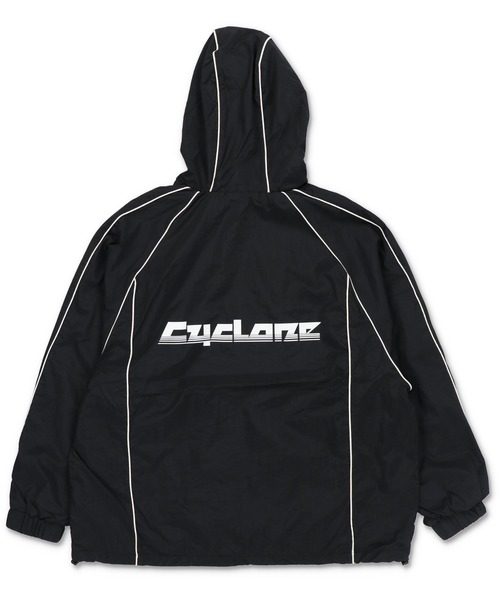 SPINNS（スピンズ）の「ストリート＆グランジ/ナイロンジャケット パイピング（ナイロンジャケット・メンズ・ネイビー/ブラック/グレー・ONESIZE）」の5枚目の写真