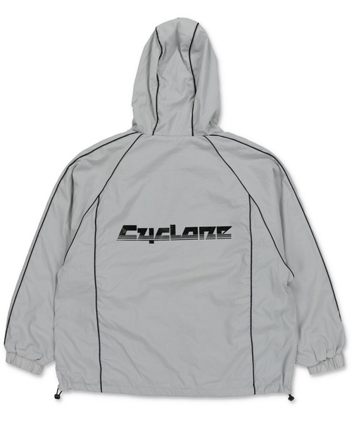 SPINNS（スピンズ）の「ストリート＆グランジ/ナイロンジャケット パイピング（ナイロンジャケット・メンズ・ネイビー/ブラック/グレー・ONESIZE）」の9枚目の写真